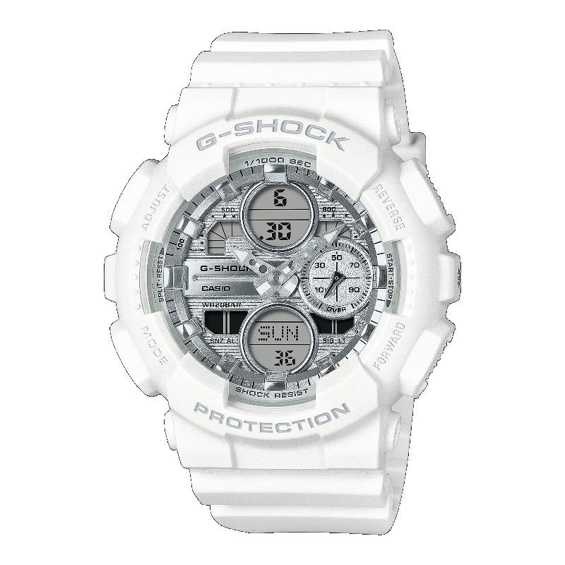Casio G-SHOCK Men s Resin 200M Water Resistant Digital Shock Resistant Quartz Watch GMA-S140VA-7A белый
Casio G-SHOCK Men s Resin 200M Water Resistant Digital Shock Resistant Quartz Watch GMA-S140VA-7A белый