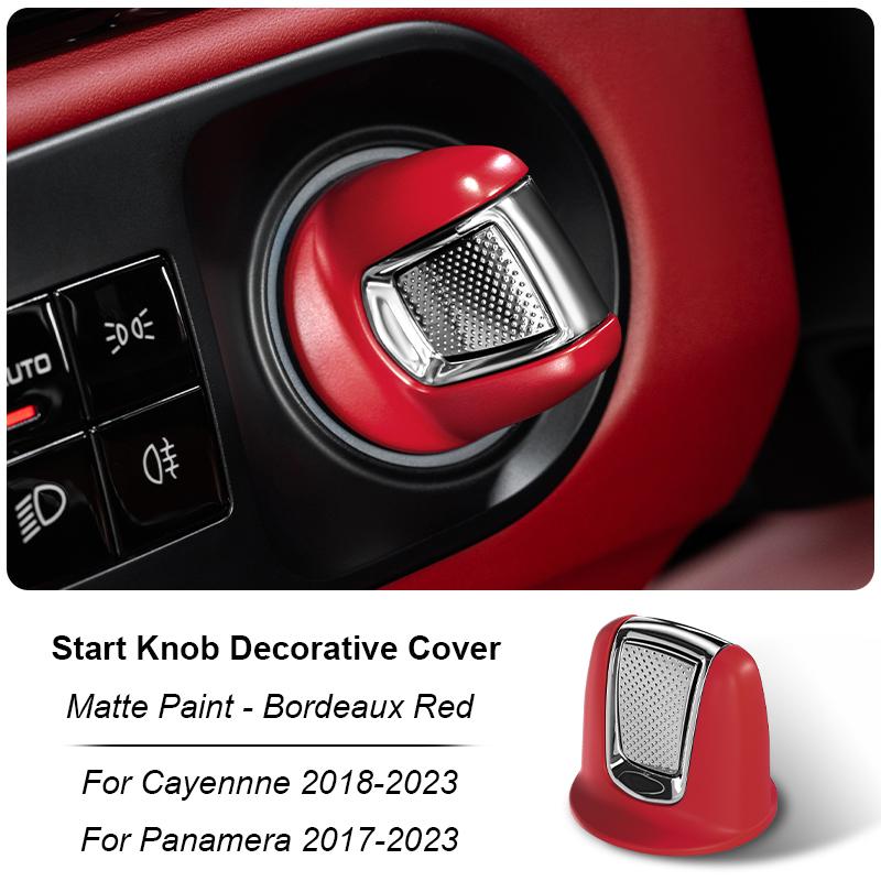 Multi-color Car Ignition Start Engine Stop Button Knob Bracket Decoration Cover For Porsche Cayenne 9YA.1 Panamera 971 2017-2023
Multi-color Car Ignition Start Engine Stop Button Knob Bracket Decoration Cover For Porsche Cayenne 9YA.1 Panamera 971 2017-2023