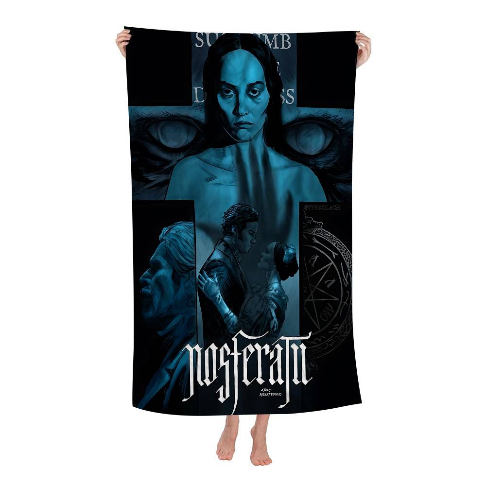 Classic Horror Movie N-Nosferatu Bath Towel Microfiber Soft Water Absorbing Breathable For Girl Kids Decorative Beach Towel W40*H60(CM)
Classic Horror Movie N-Nosferatu Bath Towel Microfiber Soft Water Absorbing Breathable For Girl Kids Decorative Beach Towel W40*H60(CM)