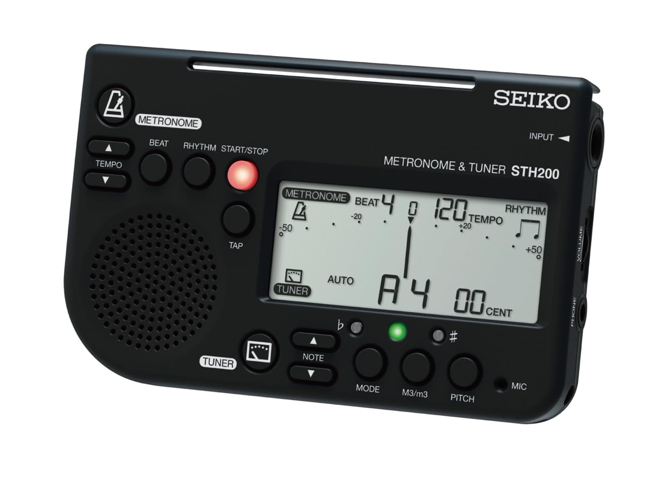 Seiko Metronome High Music Stand Ideal for Brass STH200BK Tuner, Volume, Mountable, Bands, Black, чёрный
Seiko Metronome High Music Stand Ideal for Brass STH200BK Tuner, Volume, Mountable, Bands, Black, чёрный