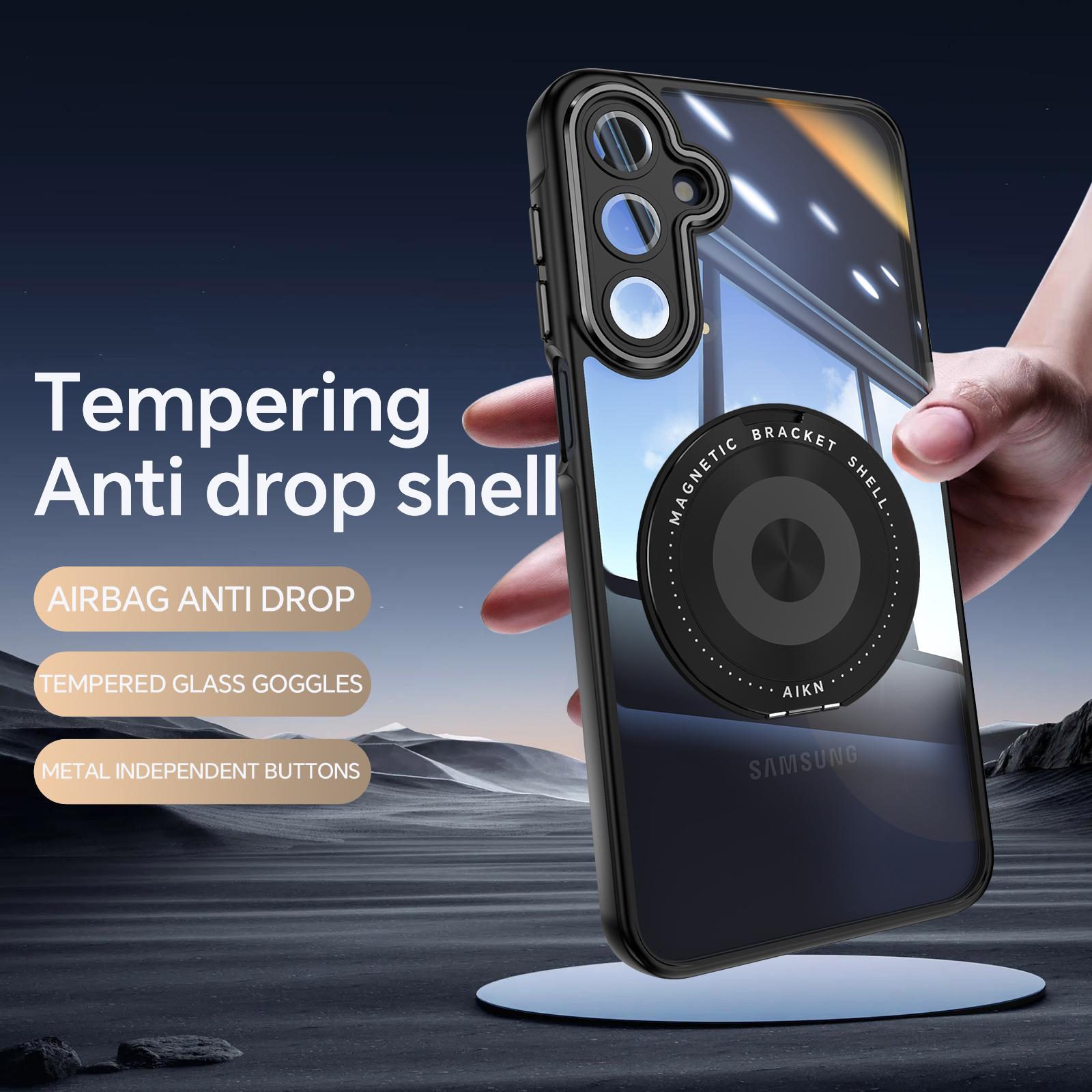 For Samsung Galaxy A26 5G Magnetic Case PC+TPU Phone Cover with Rotating Metal Kickstand,Lens Protector Blue
For Samsung Galaxy A26 5G Magnetic Case PC+TPU Phone Cover with Rotating Metal Kickstand,Lens Protector Blue