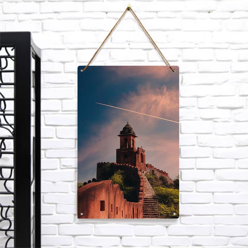 Vintage Jaipur Fortress Dusk Scene Custom Metal Wall Art Retro Architecture Home Decor Mural 7.9x11.8In(20x30cm)
Vintage Jaipur Fortress Dusk Scene Custom Metal Wall Art Retro Architecture Home Decor Mural 7.9x11.8In(20x30cm)