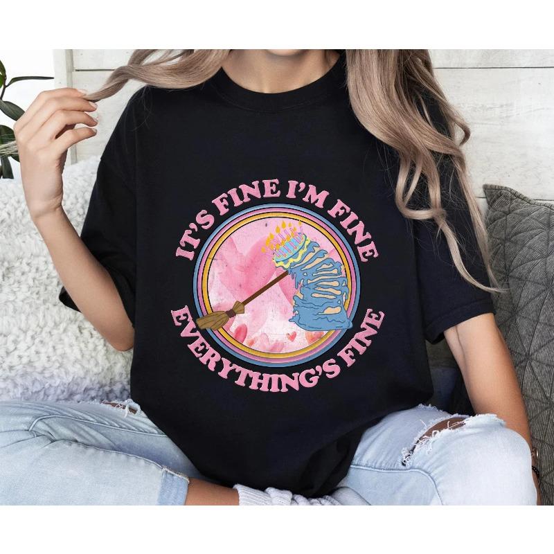 Sleeping Beauty Cake Everything is fine Im fine everything is fine Tshirt Cotton couples top allseason base layer 4XL
Sleeping Beauty Cake Everything is fine Im fine everything is fine Tshirt Cotton couples top allseason base layer 4XL