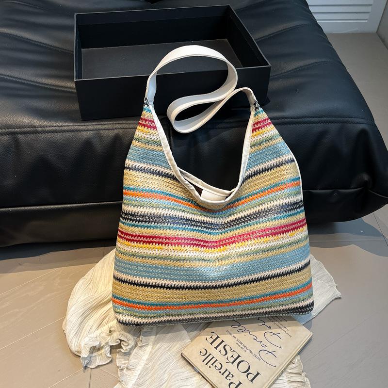 2025 new commuter tote bag women s bag hand-woven large-capacity handbag simple trendy shoulder messenger bag белый
2025 new commuter tote bag women s bag hand-woven large-capacity handbag simple trendy shoulder messenger bag белый