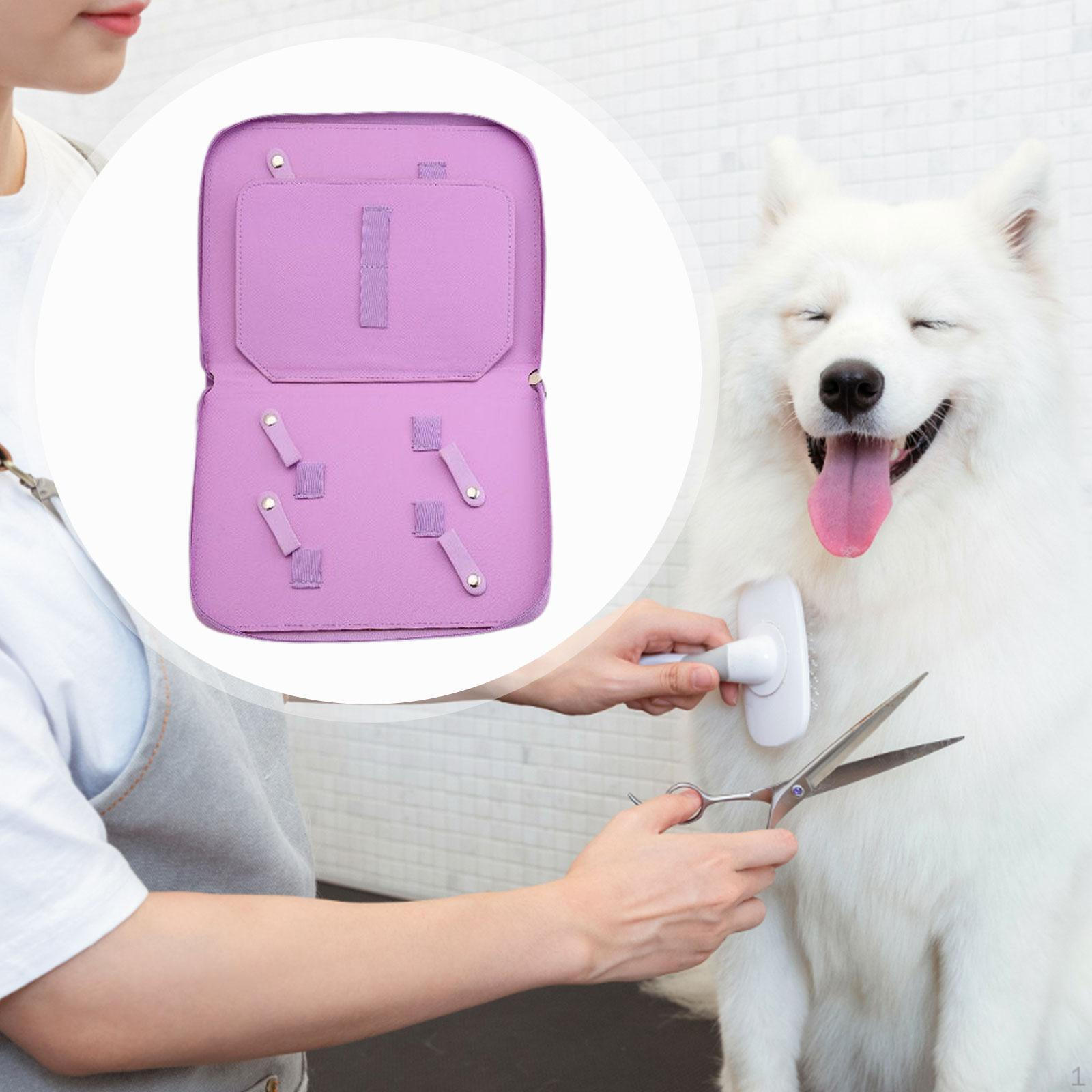 Pet Grooming Tool Pouch Scissors PU Leather Storage Bag Travel Organizer for Фіолетовий
Pet Grooming Tool Pouch Scissors PU Leather Storage Bag Travel Organizer for Фіолетовий