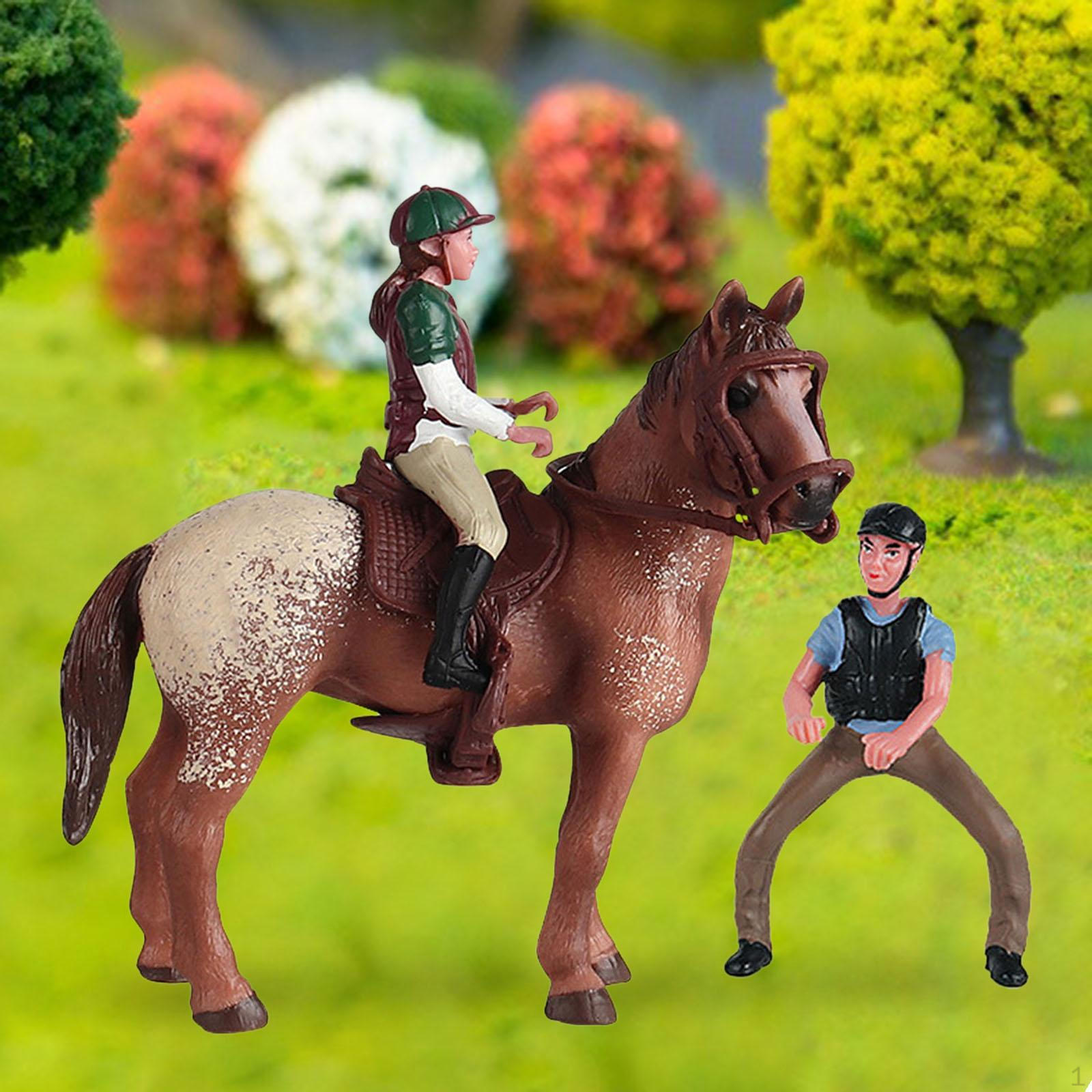 Фигурка сельскохозяйственных животных, миниатюрная фигурка для верховой езды, имитационная модель для строительства Style C
Фигурка сельскохозяйственных животных, миниатюрная фигурка для верховой езды, имитационная модель для строительства Style C