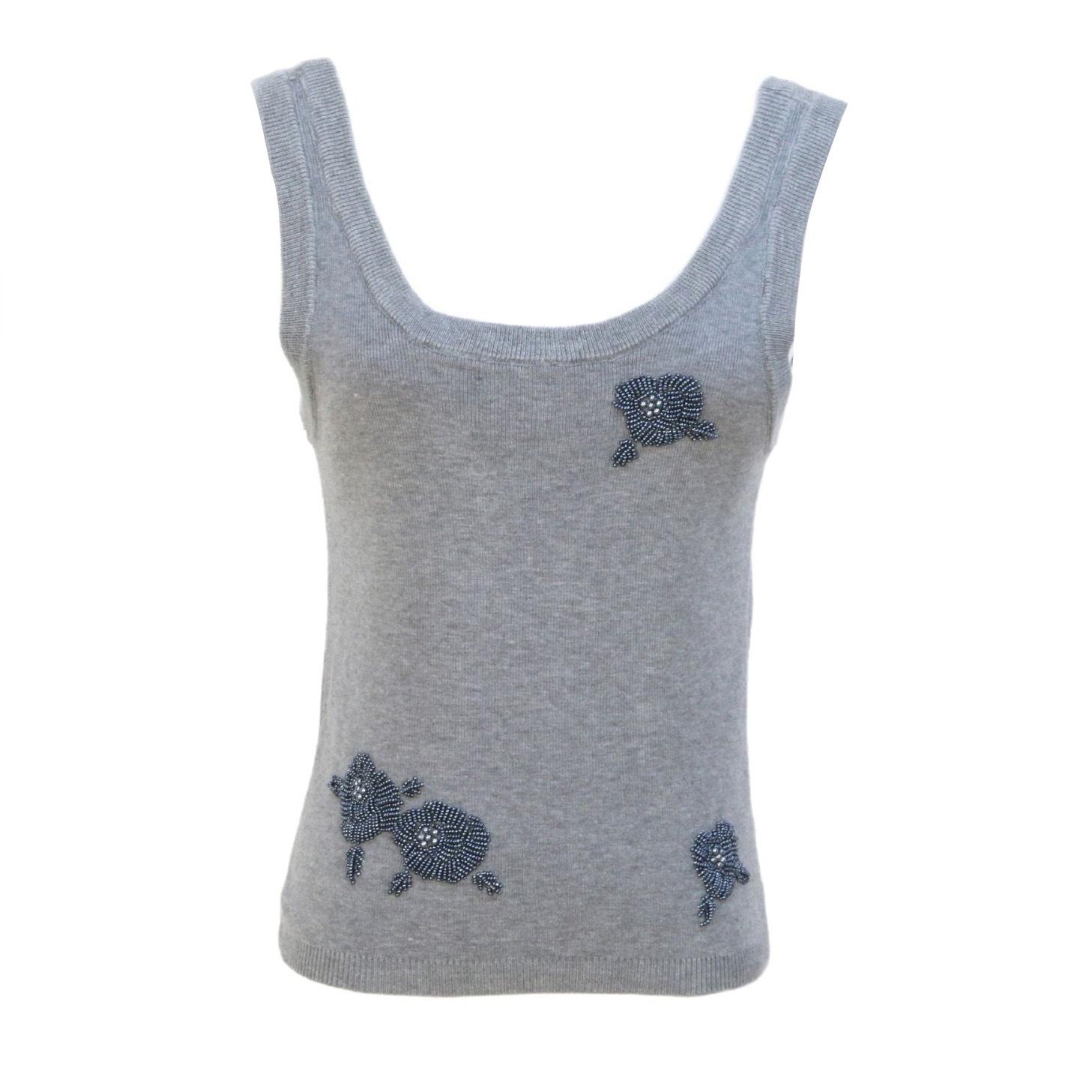 Spring/Summer Sexy Socialite Ribbed Beaded Flower Camisole - Versatile Fashion Vest S
Spring/Summer Sexy Socialite Ribbed Beaded Flower Camisole - Versatile Fashion Vest S