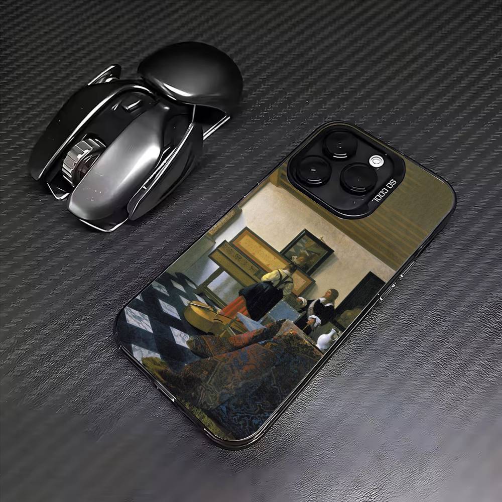 Johannes Vermeer Art Phone Case For iPhone17,16,15,14,13,12,11 Plus,Pro Max Colored Silver Plated Inside Cover iPhone15plus
Johannes Vermeer Art Phone Case For iPhone17,16,15,14,13,12,11 Plus,Pro Max Colored Silver Plated Inside Cover iPhone15plus