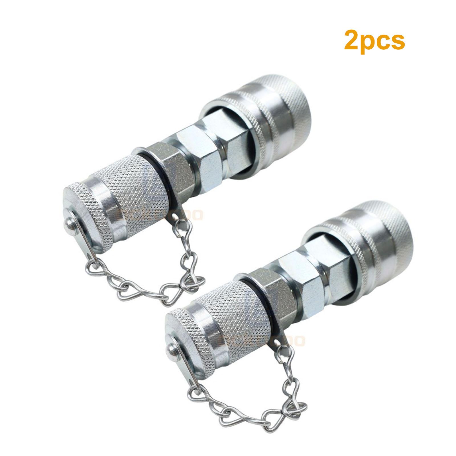 2pc G1/8 Quick Connect 6000 PSI Hydraulic Pressure Test Coupling Kit for Cat John Deere Case Cumm PD Series Coupler Excavator 2pcs
2pc G1/8 Quick Connect 6000 PSI Hydraulic Pressure Test Coupling Kit for Cat John Deere Case Cumm PD Series Coupler Excavator 2pcs