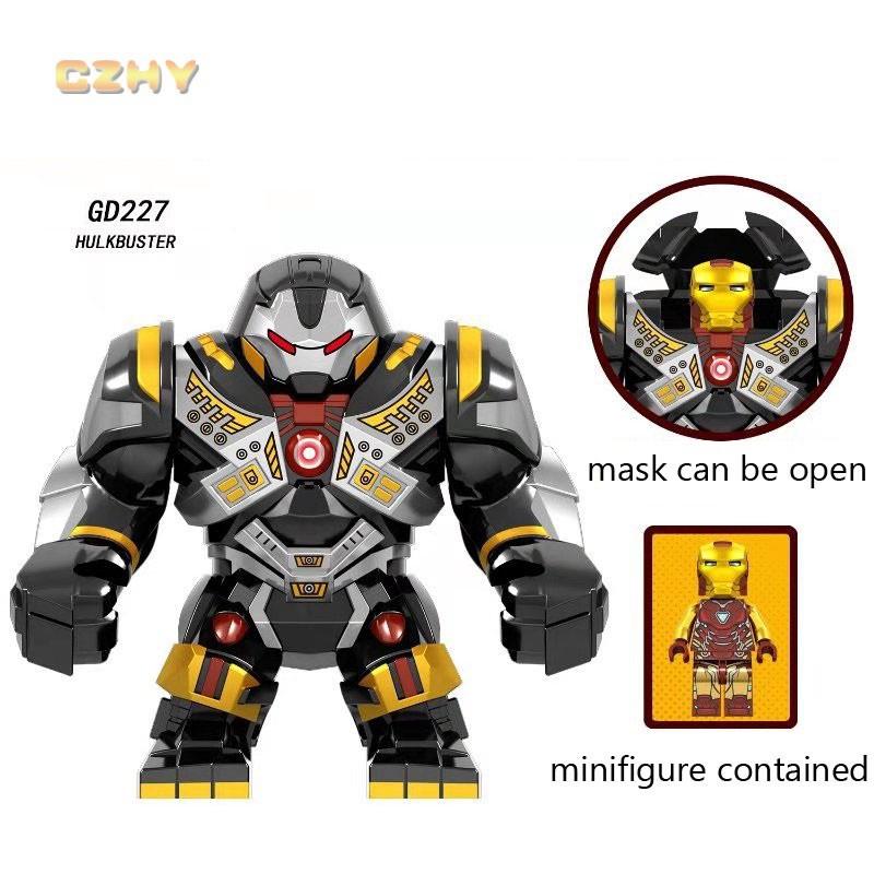 Великий Mark 44 Hulkbuster Мініфігурки Super Heroes Дитячі Будівельні Блоки MOC Іграшки 1190
Великий Mark 44 Hulkbuster Мініфігурки Super Heroes Дитячі Будівельні Блоки MOC Іграшки 1190