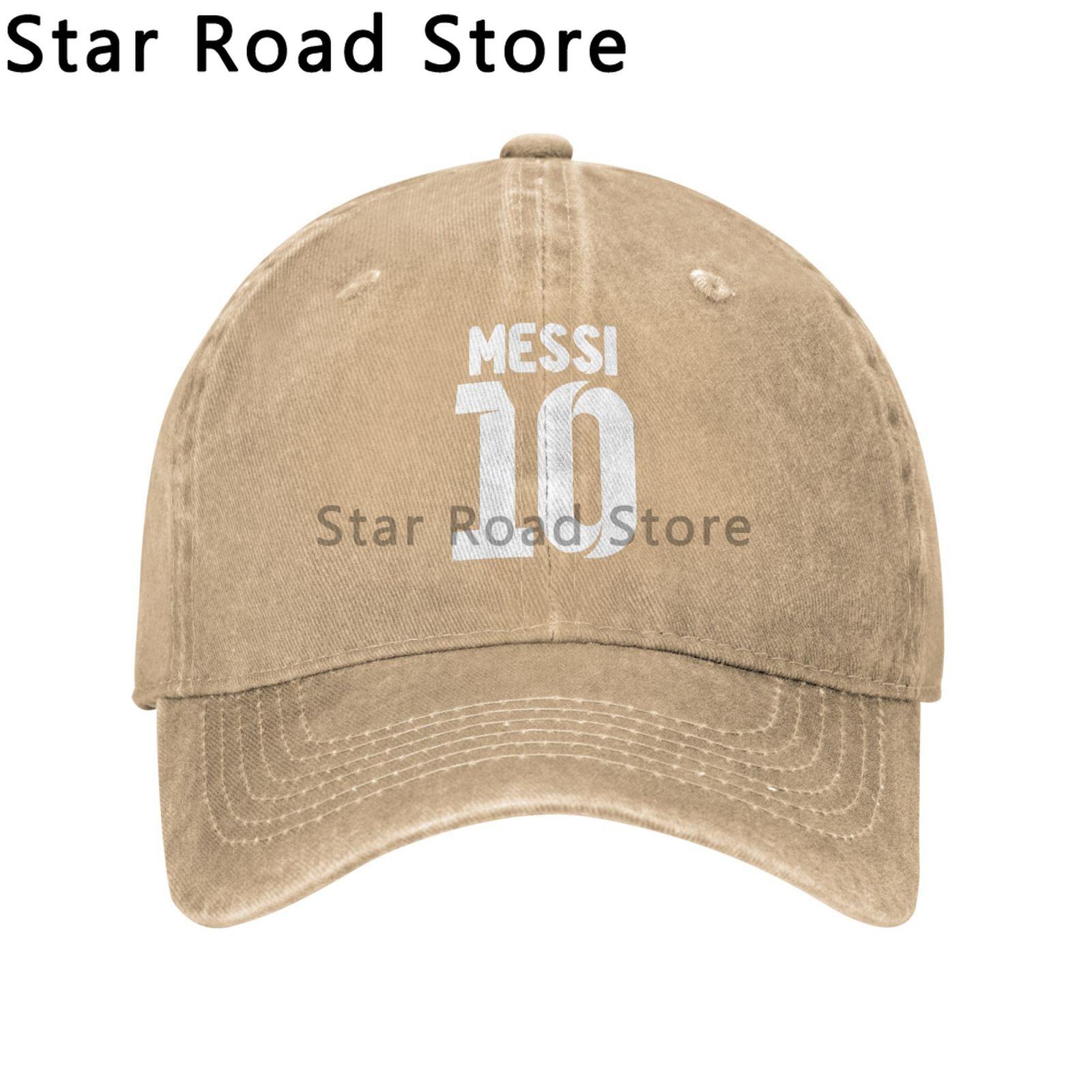 Argentina Number 10 Football Soccer Baseball Cap Fashion Messi Sandwich Caps Unisex Women Polyester Dad Hat Travel Gif for Unisex One Size
Argentina Number 10 Football Soccer Baseball Cap Fashion Messi Sandwich Caps Unisex Women Polyester Dad Hat Travel Gif for Unisex One Size