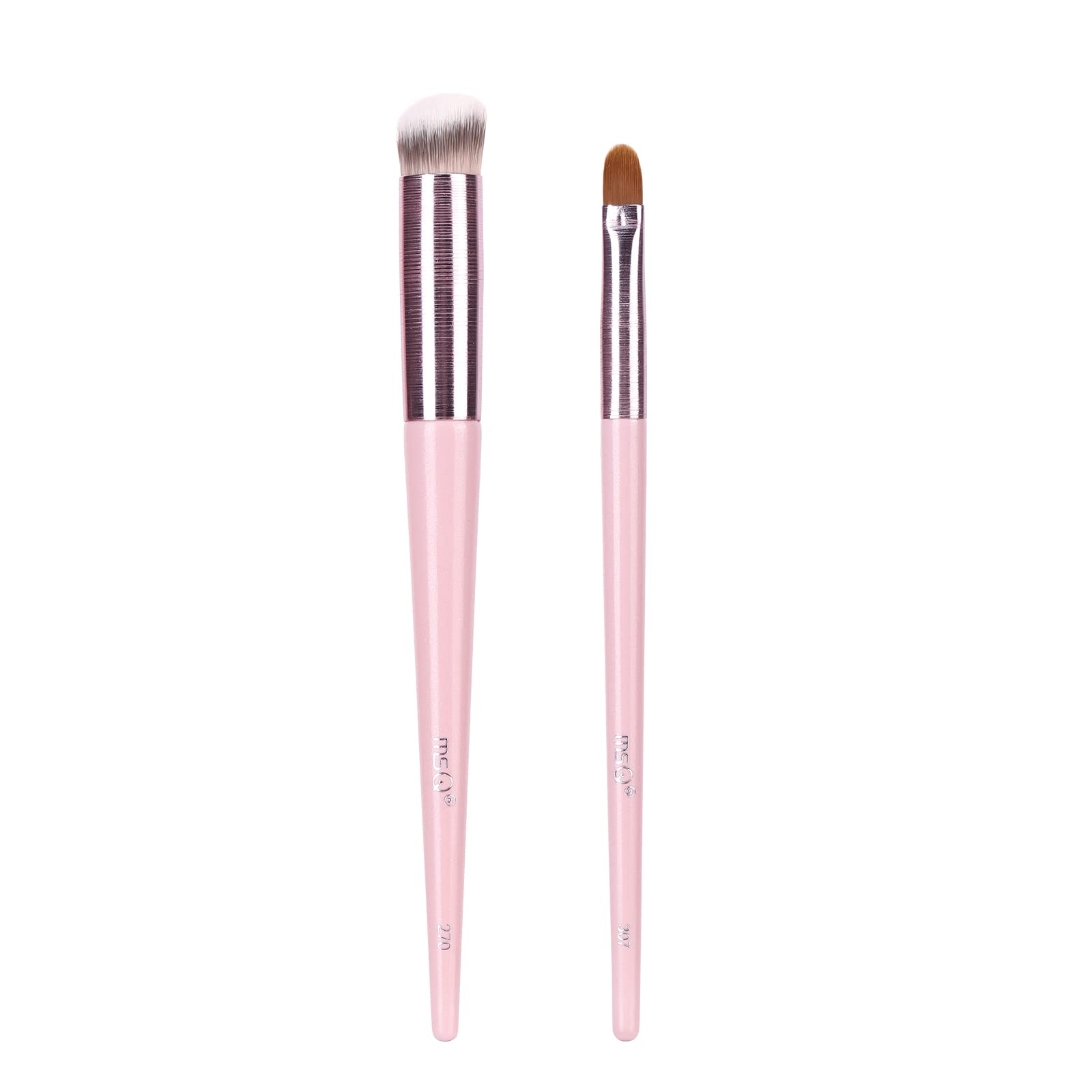 MSQ Concealer Brush Easy to Popular Makeup Brushes for a Base Perfect for Powder and Liquid Foundation Concealers 2-Piece Set Even, Non-Irritating, рожевий
MSQ Concealer Brush Easy to Popular Makeup Brushes for a Base Perfect for Powder and Liquid Foundation Concealers 2-Piece Set Even, Non-Irritating, рожевий
