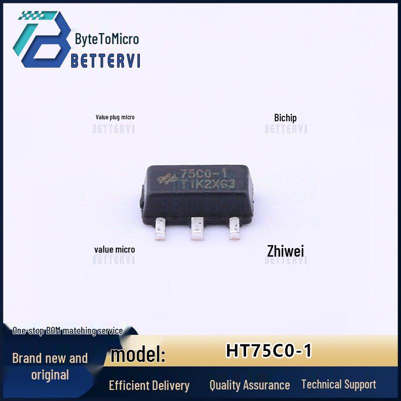 Holtek HT75C0-1 SOT-89-3 Linear Regulator (LDO)
Holtek HT75C0-1 SOT-89-3 Linear Regulator (LDO)