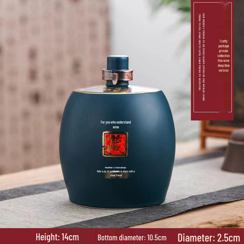 Jingdezhen Ceramic Wine Bottle: 1, 3, 5 Jin Sealed Jar for Bulk Chinese Wine
Jingdezhen Ceramic Wine Bottle: 1, 3, 5 Jin Sealed Jar for Bulk Chinese Wine