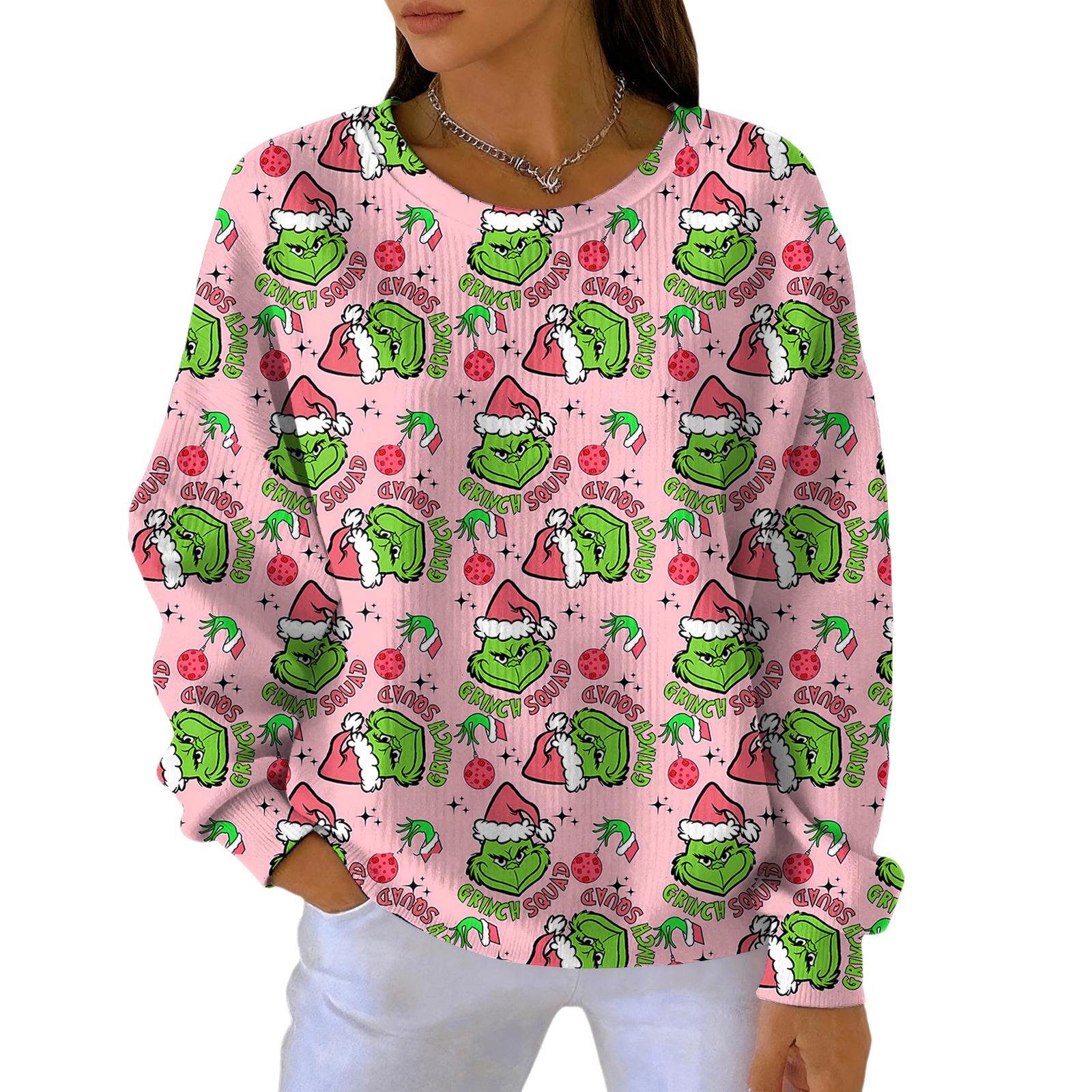 Women s Fashion Casual Gradient Christmas Print Pullover Sports Long-Sleeve Top M рожевий
Women s Fashion Casual Gradient Christmas Print Pullover Sports Long-Sleeve Top M рожевий