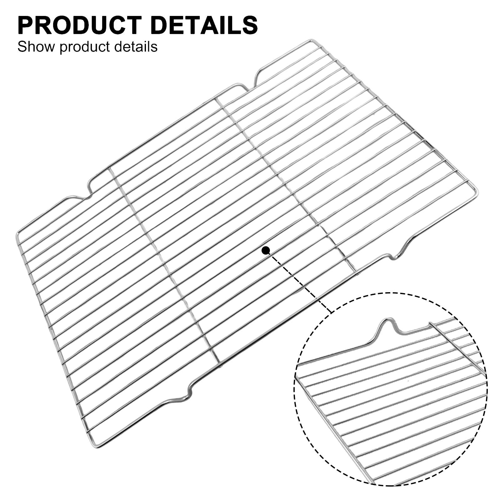 1pc Stainless Steel Mat Net Grid Shape Rectangle Grill Grilling Mesh Net BBQ Tools Picnic Outdoor Travel Barbecue Tool Accessory
1pc Stainless Steel Mat Net Grid Shape Rectangle Grill Grilling Mesh Net BBQ Tools Picnic Outdoor Travel Barbecue Tool Accessory