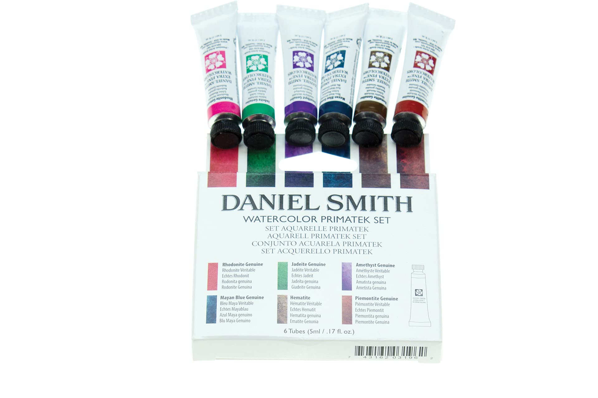 Daniel Smith Transparent Watercolor Paint Extra Fine Primatec Introduction 6 Color Set 5 мл 285610006 (Ні. 2)
Daniel Smith Transparent Watercolor Paint Extra Fine Primatec Introduction 6 Color Set 5 мл 285610006 (Ні. 2)