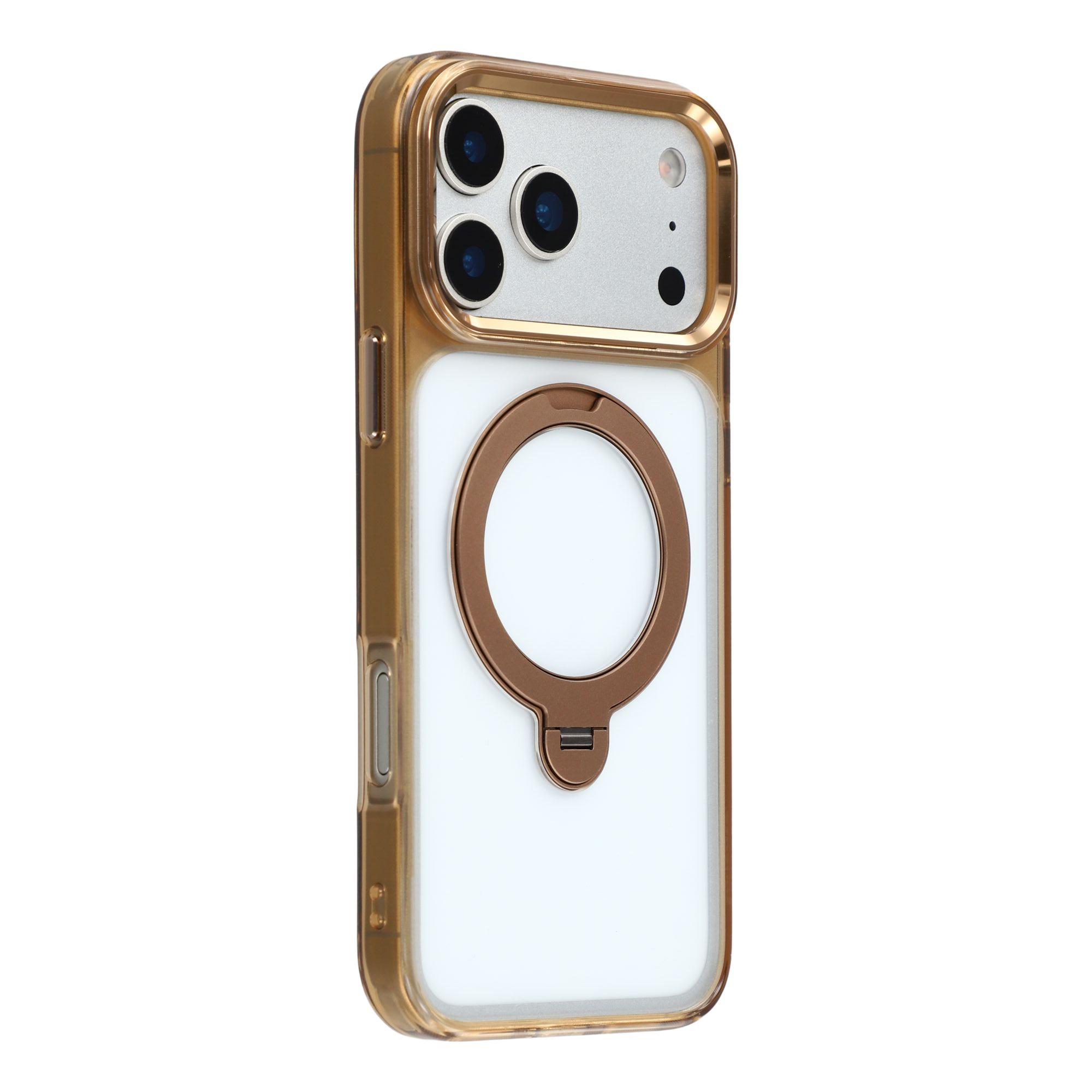 JAUCASE For iPhone 17 Pro Case Rotating Kickstand TPU + PC Clear Phone Back Cover
JAUCASE For iPhone 17 Pro Case Rotating Kickstand TPU + PC Clear Phone Back Cover
