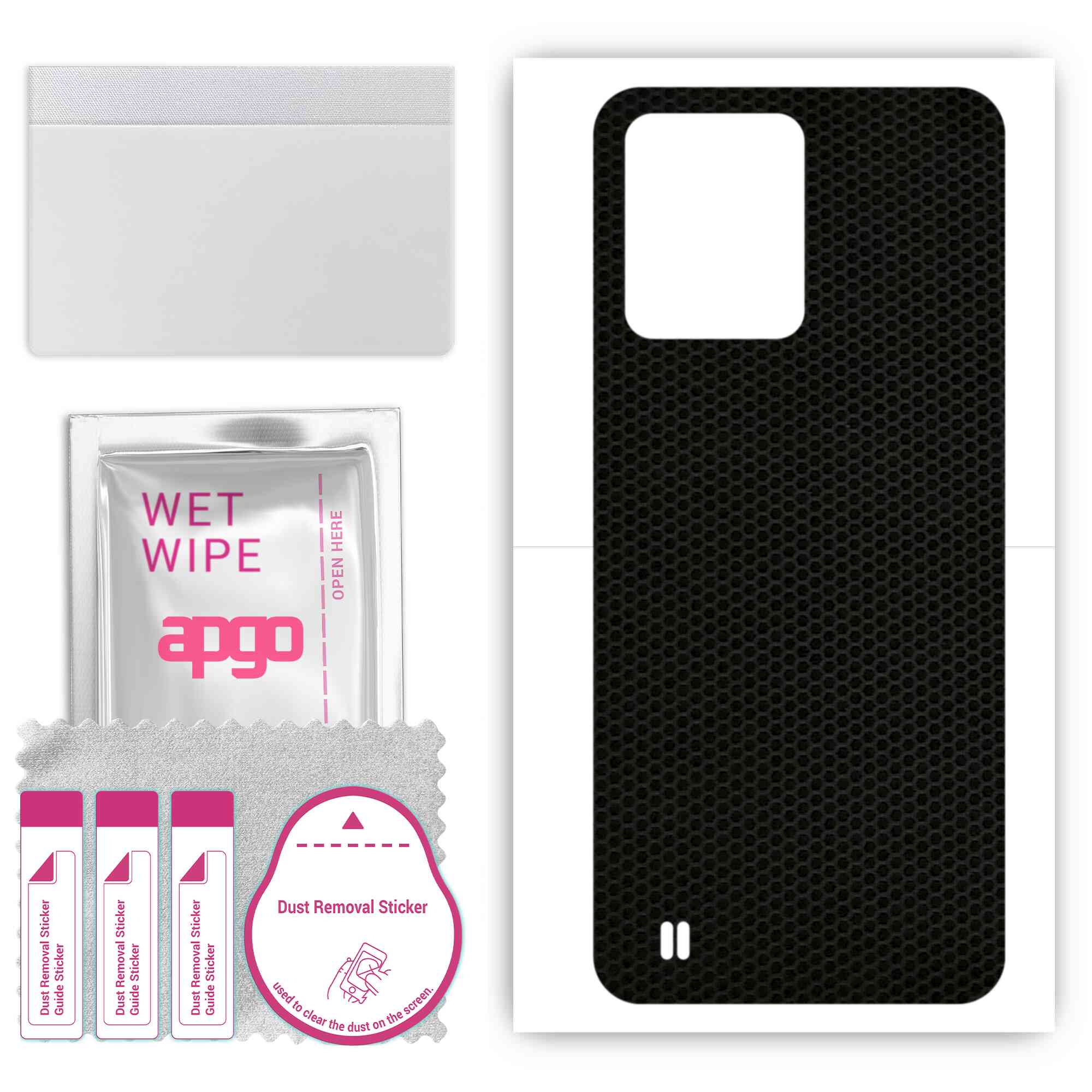 apgo Protective Skin Sticker for the back compatible with Realme C31, Wrap Film, Foil, Vinyl - Pattern Matrix
apgo Protective Skin Sticker for the back compatible with Realme C31, Wrap Film, Foil, Vinyl - Pattern Matrix