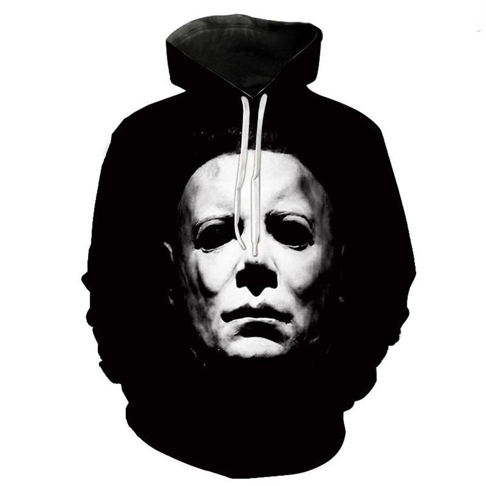 Осень Horror Myers 3D Print Мужские толстовки с капюшоном Мужские Женские модные повседневные толстовки с капюшоном большого размера Пуловеры Одежда S
Осень Horror Myers 3D Print Мужские толстовки с капюшоном Мужские Женские модные повседневные толстовки с капюшоном большого размера Пуловеры Одежда S