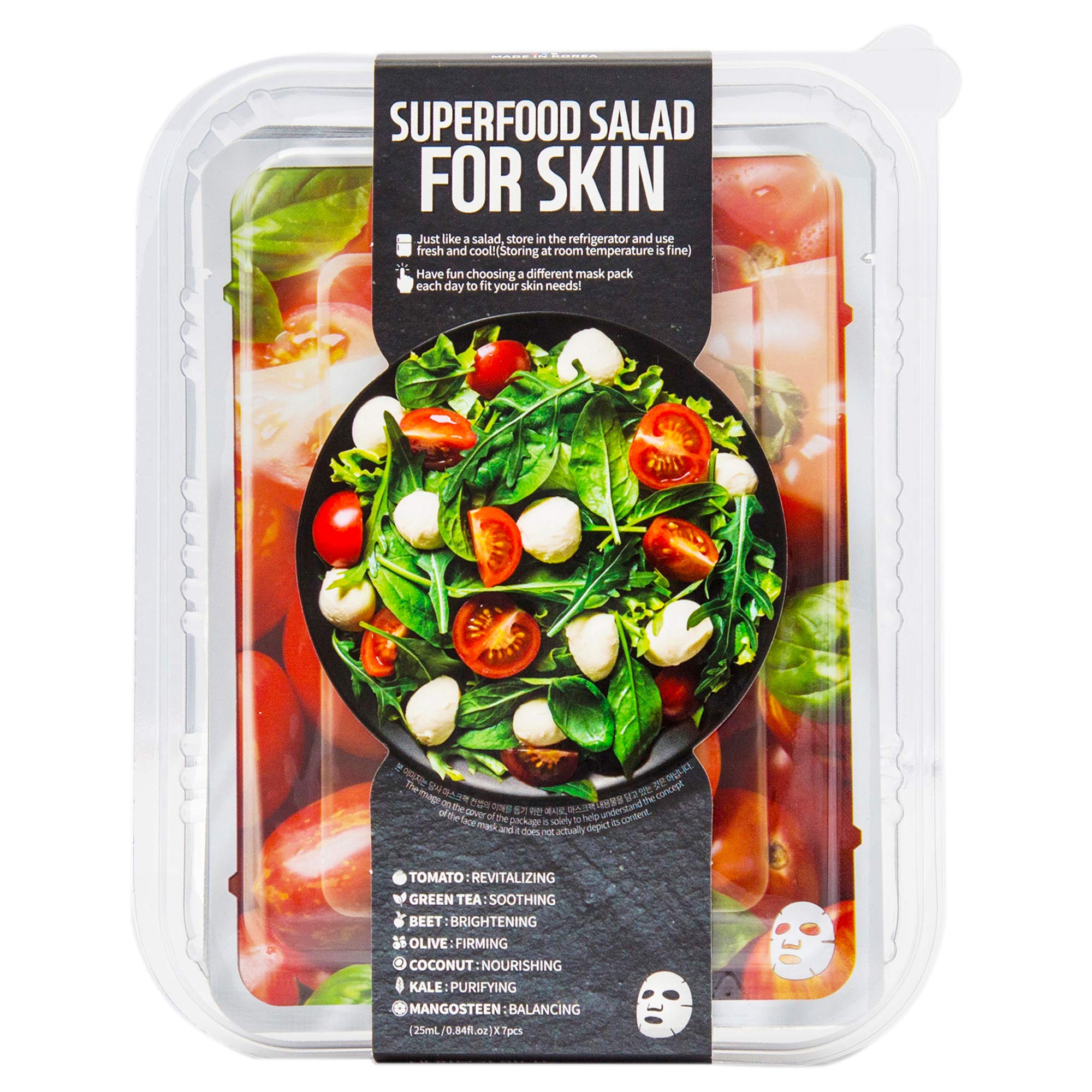 Farmskin Superfood Salad Fourskin Face Mask Sheet Package A 7 7 pieces types,
Farmskin Superfood Salad Fourskin Face Mask Sheet Package A 7 7 pieces types,