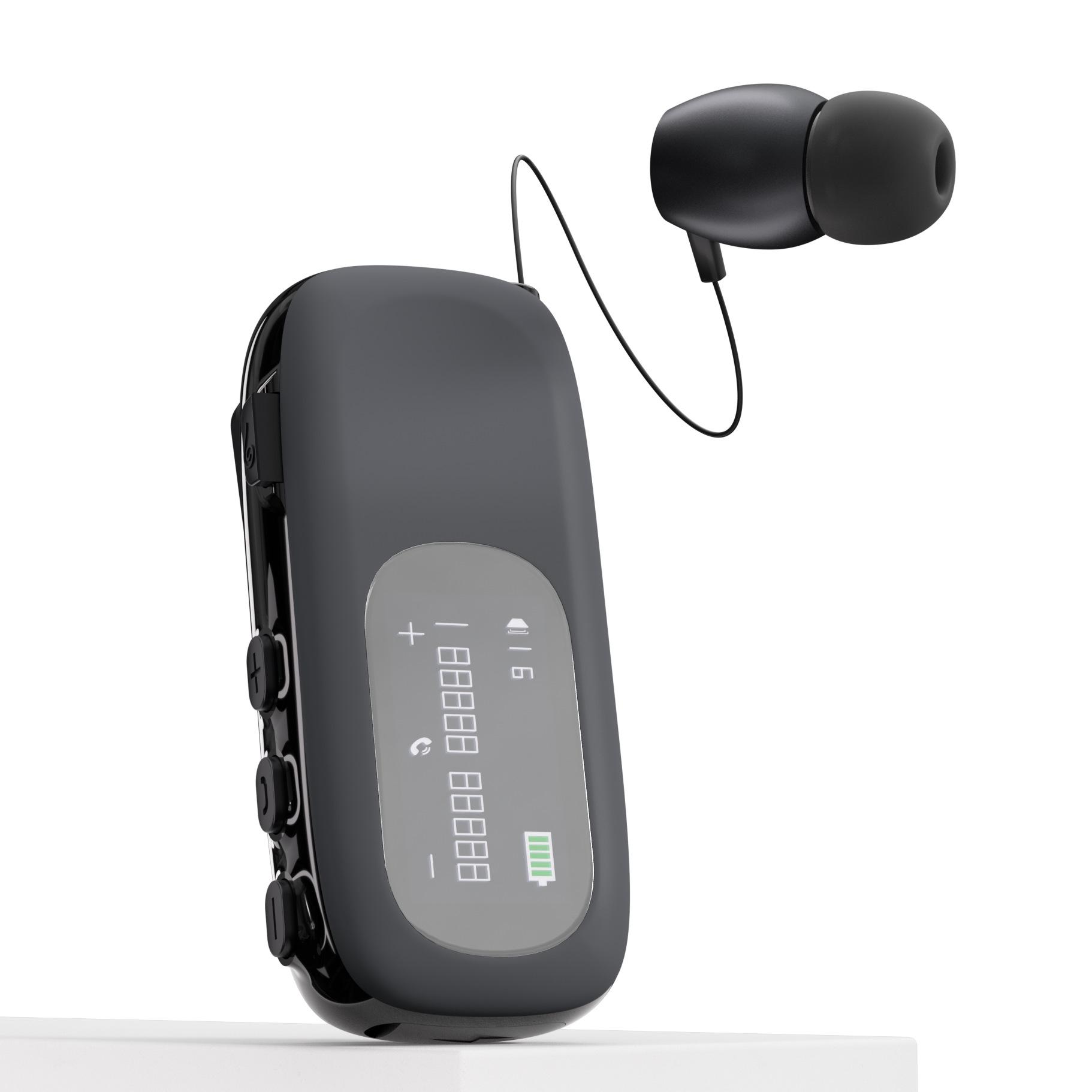 K75 Bluetooth Clip-on Earphone with LCD Display & Long Battery Life
K75 Bluetooth Clip-on Earphone with LCD Display & Long Battery Life