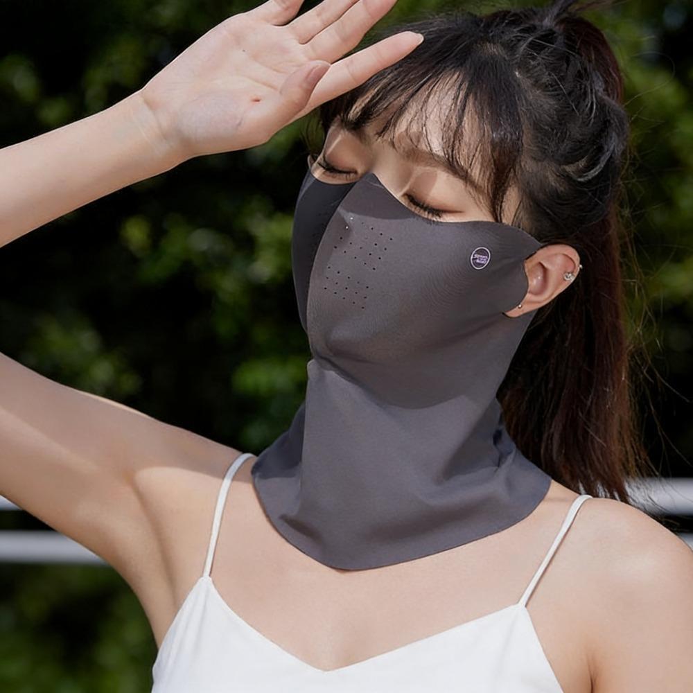 Reusable Washable Ice Silk UV Face Cover for Running Cycling Sports сірий колір
Reusable Washable Ice Silk UV Face Cover for Running Cycling Sports сірий колір