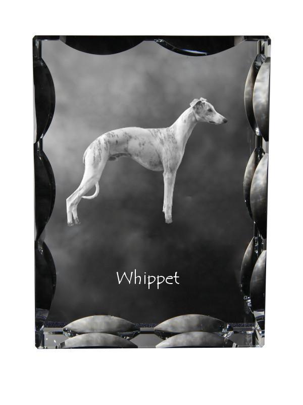 Whippet - crystal with a picture of a dog, glass statuette with a picture, unique frame with a picture from Art-Dog brand прозорий
Whippet - crystal with a picture of a dog, glass statuette with a picture, unique frame with a picture from Art-Dog brand прозорий