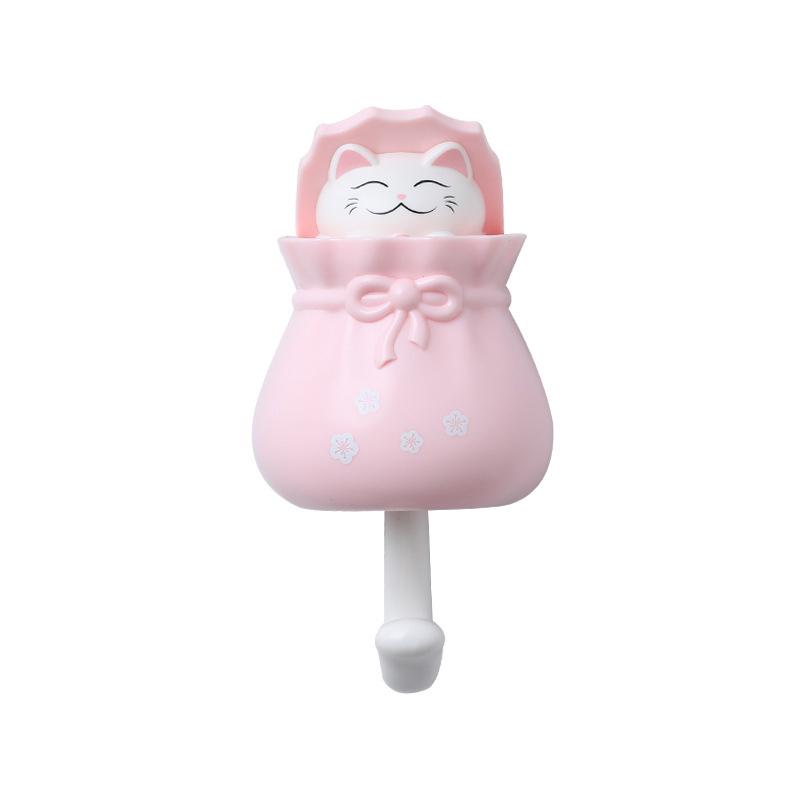 Cute Wall Coat Hook Lucky Bag Cat Shape Punch Free Self Adhesive Decorative Coat Hook for Hanging розовый
Cute Wall Coat Hook Lucky Bag Cat Shape Punch Free Self Adhesive Decorative Coat Hook for Hanging розовый