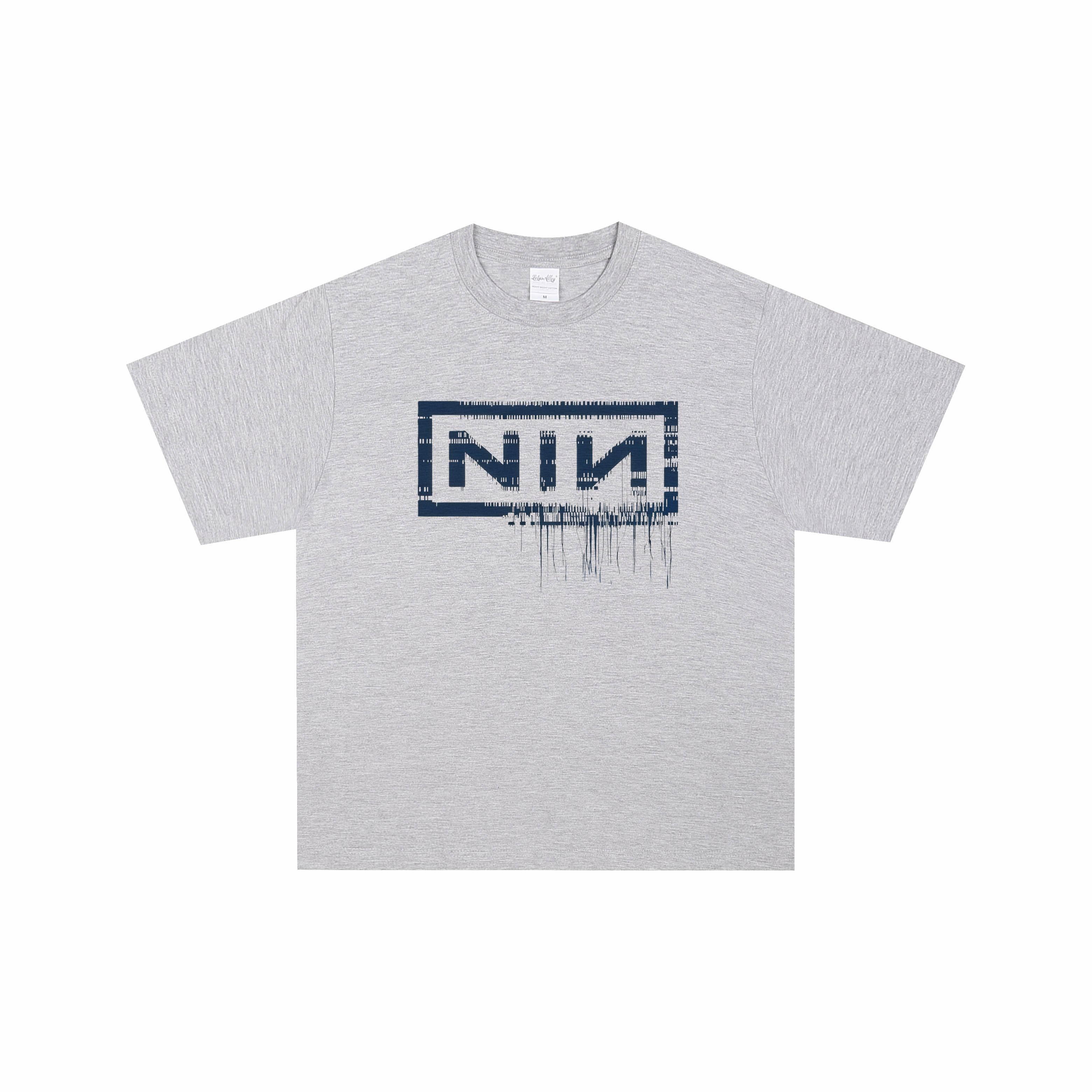 Printed Metal Rock Band Nine Inch Nails Heavyweight Shortsleeved Tshirt with A Loose Vintage Style 4XL
Printed Metal Rock Band Nine Inch Nails Heavyweight Shortsleeved Tshirt with A Loose Vintage Style 4XL