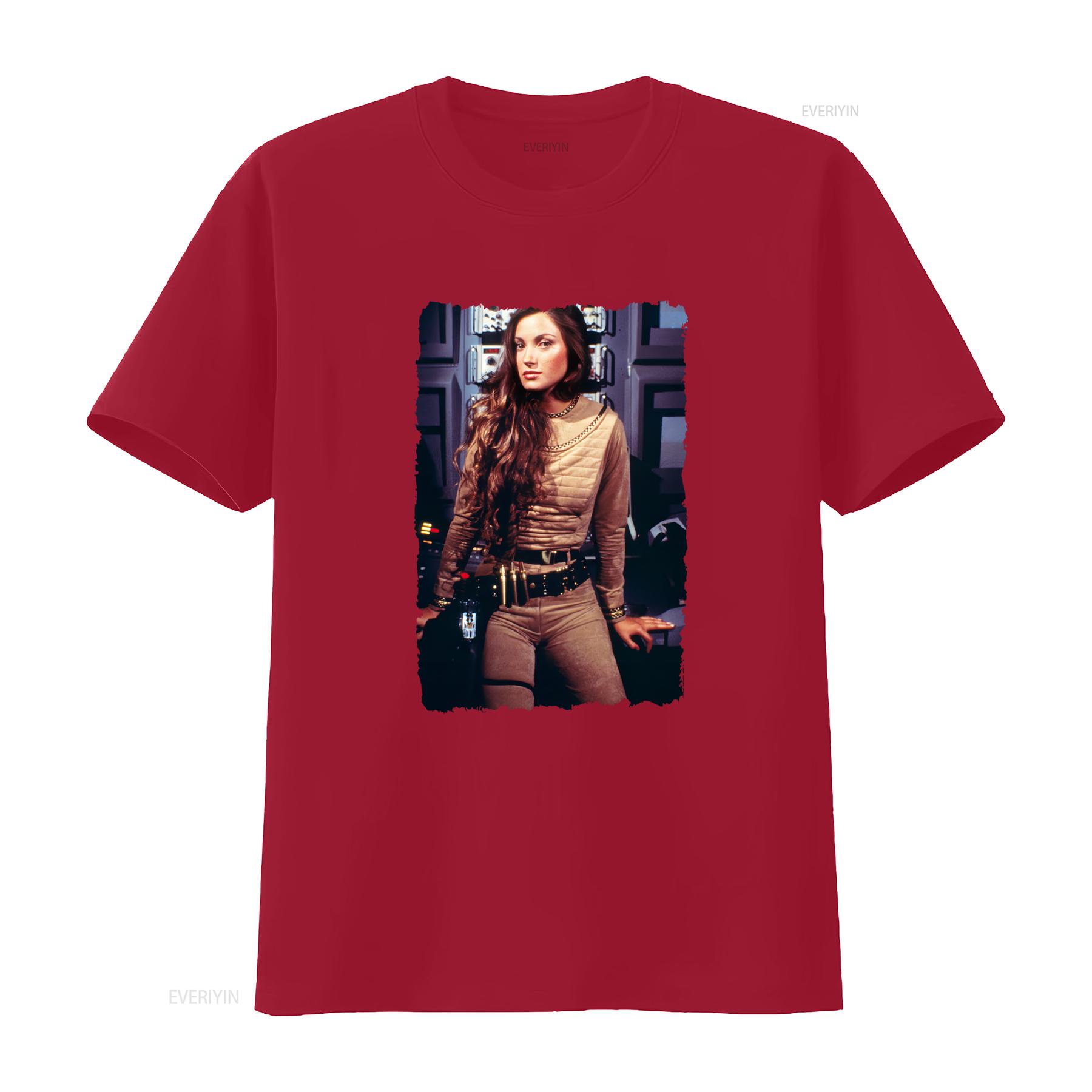 Galactica Jane Seymour Tv Series Print Long Sleeve T Shirt For Women vintage Washed homme Slightly Casual streetwear Versatile S
Galactica Jane Seymour Tv Series Print Long Sleeve T Shirt For Women vintage Washed homme Slightly Casual streetwear Versatile S