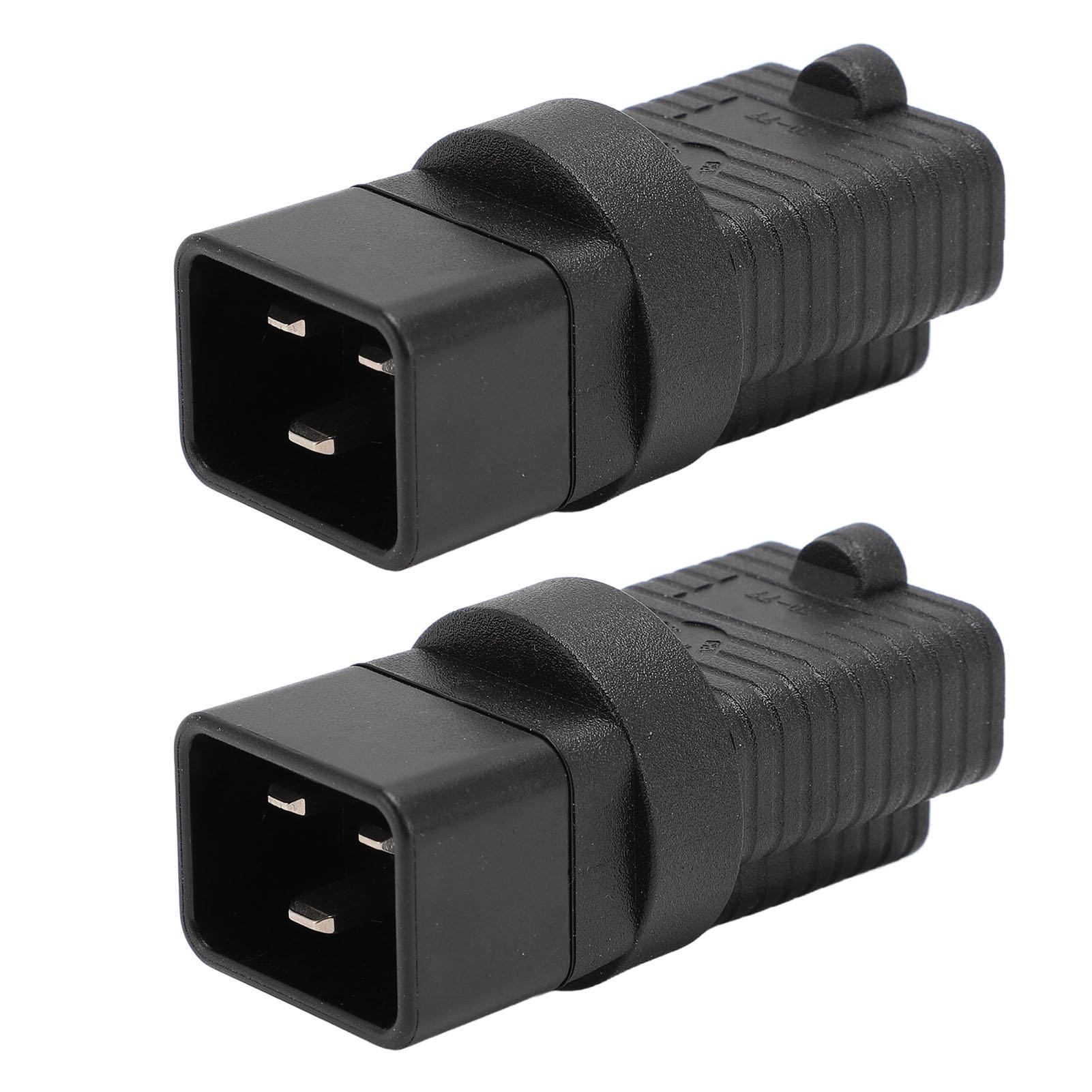 2pcs IEC320 C20 to NEMA 5 15R 5 20R 6 15R 6 20R Power Adapter US 3 Pin Female Adapter PDU Converter
2pcs IEC320 C20 to NEMA 5 15R 5 20R 6 15R 6 20R Power Adapter US 3 Pin Female Adapter PDU Converter