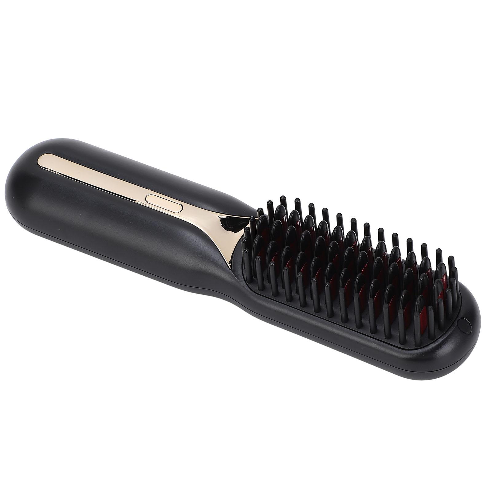 Hair Straightener Brush Negative Ion Curling Straightening Ion Dual Use Electric Hair Styling Comb for Home Black чёрный
Hair Straightener Brush Negative Ion Curling Straightening Ion Dual Use Electric Hair Styling Comb for Home Black чёрный