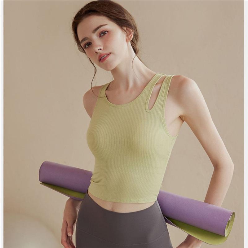 Women s High-End Yoga Vest with Chest Pad – Slimming Fitness Top for Running and Training S
Women s High-End Yoga Vest with Chest Pad – Slimming Fitness Top for Running and Training S