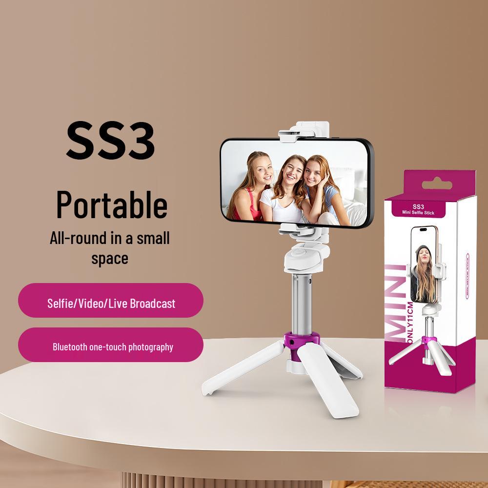 Compact Selfie Stick & Tripod for Horizontal/Vertical Shots - Perfect for Outdoor Photography & Live Streaming
Compact Selfie Stick & Tripod for Horizontal/Vertical Shots - Perfect for Outdoor Photography & Live Streaming