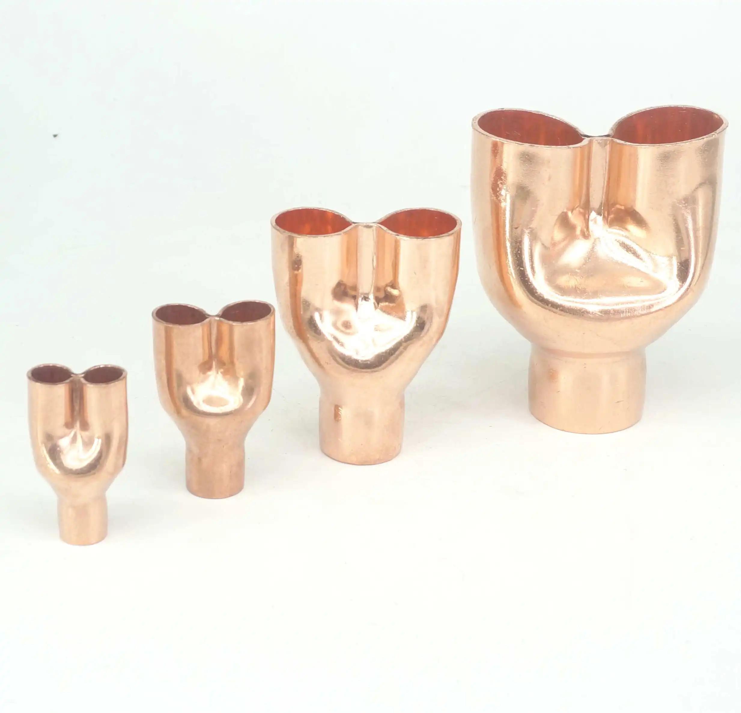Inner Dimeter*Thickness Pure Copper End Feed Y-type 3 Ways Welding Pipe Adapter Air Conditioner Refrigerator Water Liquid 6.35x0.8mm мідний
Inner Dimeter*Thickness Pure Copper End Feed Y-type 3 Ways Welding Pipe Adapter Air Conditioner Refrigerator Water Liquid 6.35x0.8mm мідний