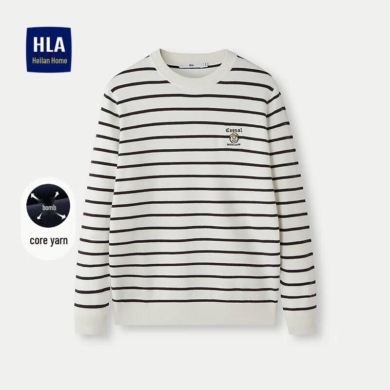 HLA Men s ZOLA Artist Collaboration Striped Crew Neck Sweater L
HLA Men s ZOLA Artist Collaboration Striped Crew Neck Sweater L