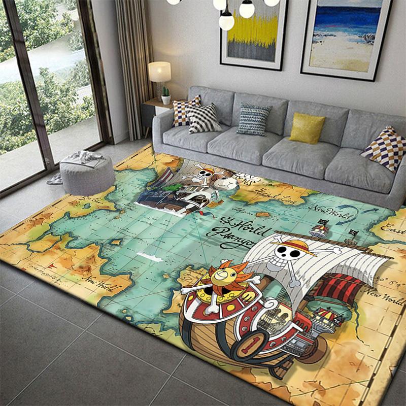 One Piece Trendy Anime Pattern Area Rug Soft Cozy Non-Slip Floor Mat Decor 60x90cm
One Piece Trendy Anime Pattern Area Rug Soft Cozy Non-Slip Floor Mat Decor 60x90cm
