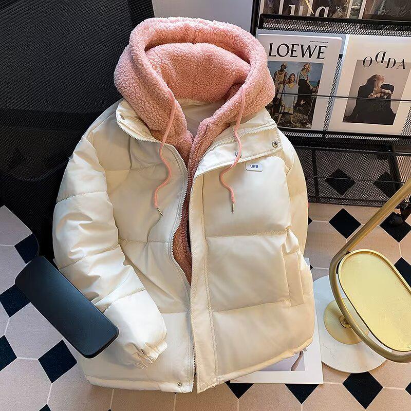 Men s 2025 Winter Thickened Two-in-One Cotton Jacket: Boys & Couple Style M белый
Men s 2025 Winter Thickened Two-in-One Cotton Jacket: Boys & Couple Style M белый