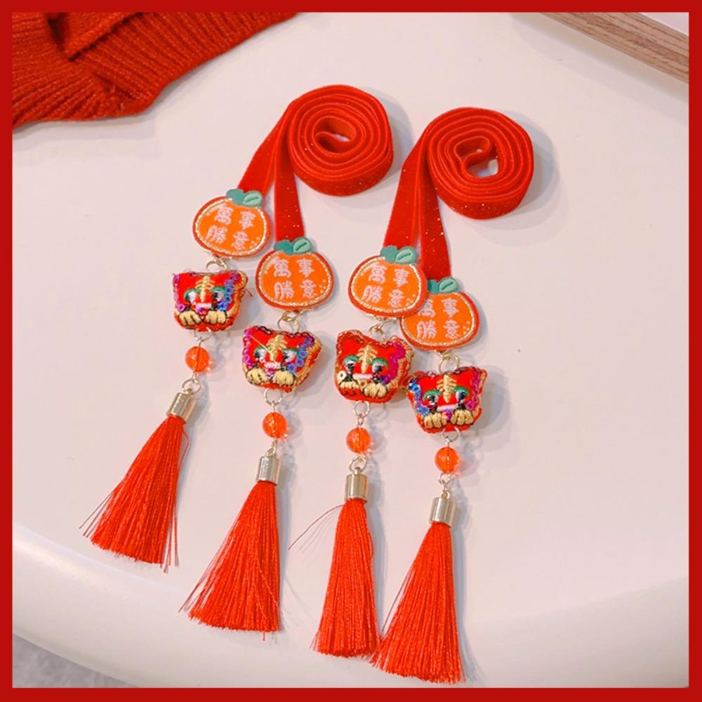 Dragon Children Hair Band Bell New Year Hair Wear Creative Braided Hair Rope Decoration A
Dragon Children Hair Band Bell New Year Hair Wear Creative Braided Hair Rope Decoration A