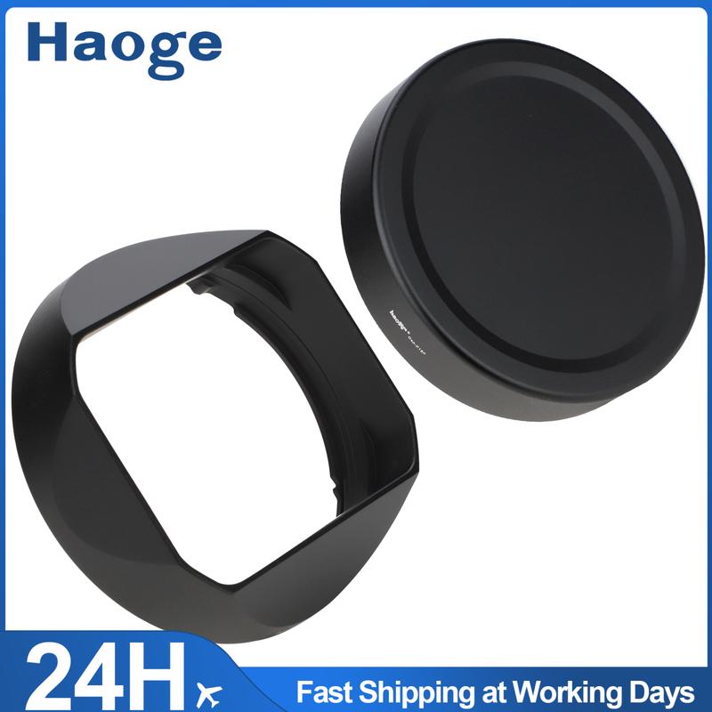 Haoge LH-X18F Lens Hood Metal Square Bayonet for Fujifilm XF 18mm F1.4 R LM WR Lens With Metal Front Cap 62mm
Haoge LH-X18F Lens Hood Metal Square Bayonet for Fujifilm XF 18mm F1.4 R LM WR Lens With Metal Front Cap 62mm