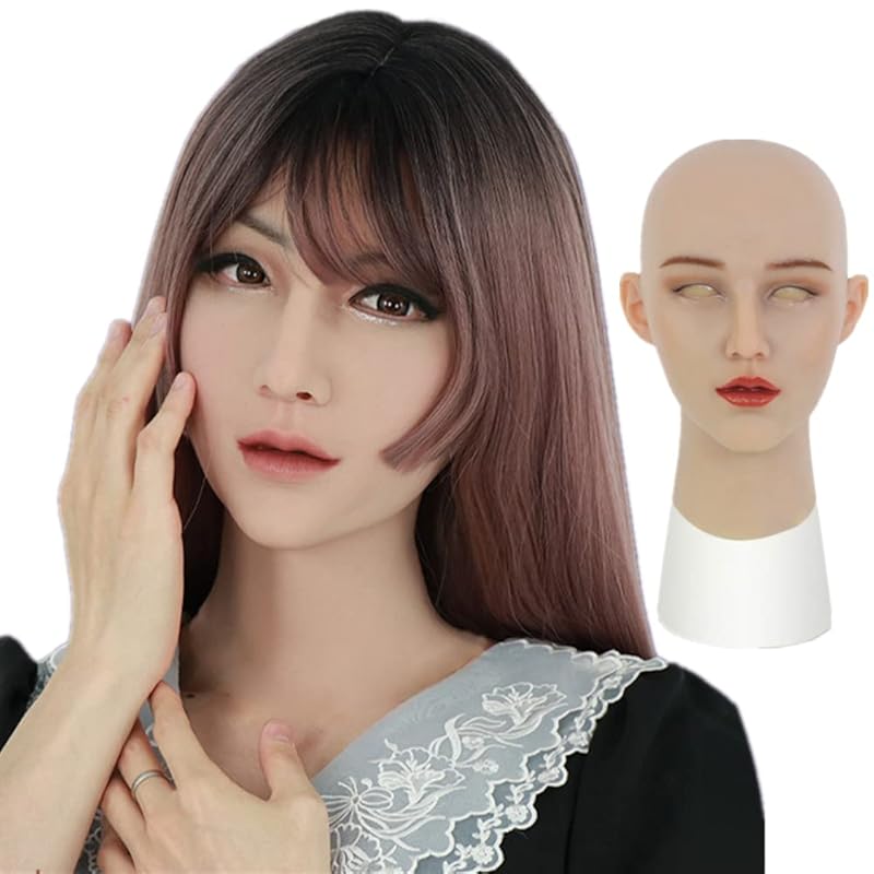 silicon mask beauty costume silicone mask crossdressing mask female mask crossdressing cosplay Transform into a beautiful woman No artificial eyes
silicon mask beauty costume silicone mask crossdressing mask female mask crossdressing cosplay Transform into a beautiful woman No artificial eyes