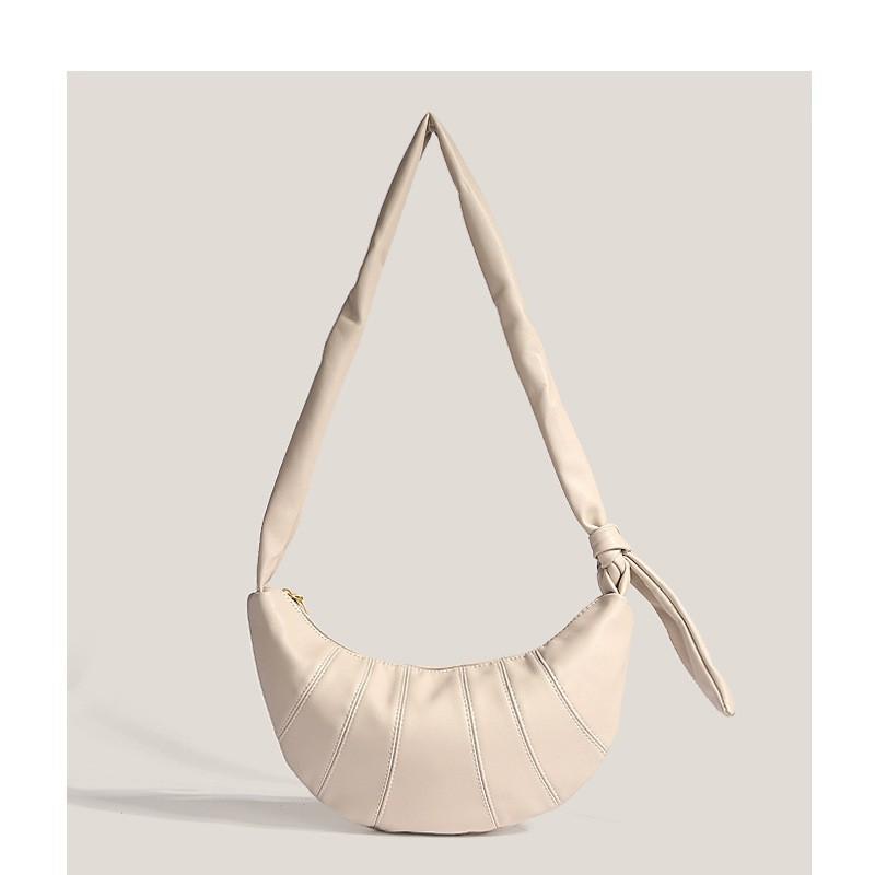Internet Celebrity Fashionable Dumpling Bag Female Niche Texture Croissant All-matching Casual Large-capacity Commuting One-shoulder Cross-body білий
Internet Celebrity Fashionable Dumpling Bag Female Niche Texture Croissant All-matching Casual Large-capacity Commuting One-shoulder Cross-body білий