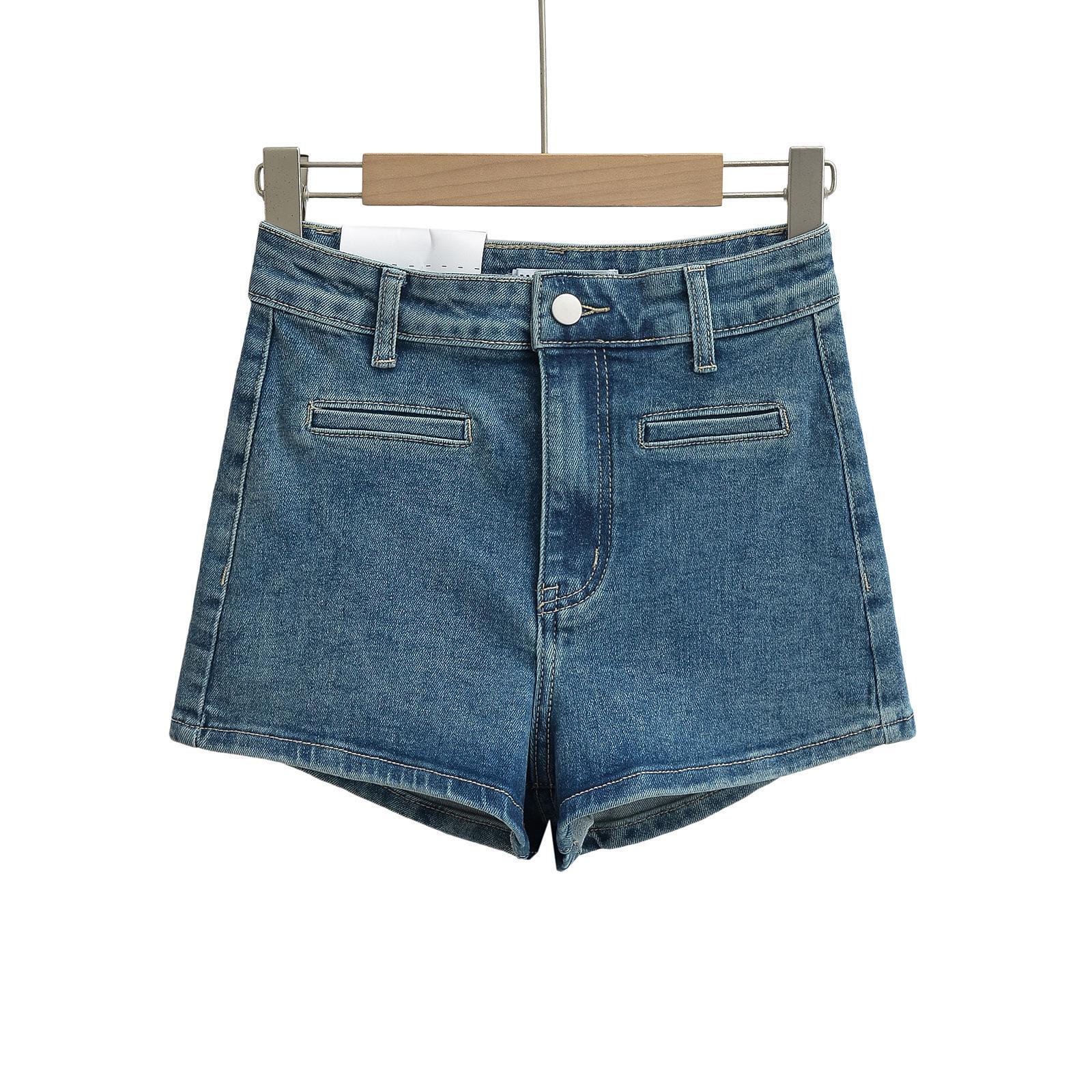 2024 High-Waisted Retro Slimming Denim Shorts for Women Small темно-синього кольору
2024 High-Waisted Retro Slimming Denim Shorts for Women Small темно-синього кольору