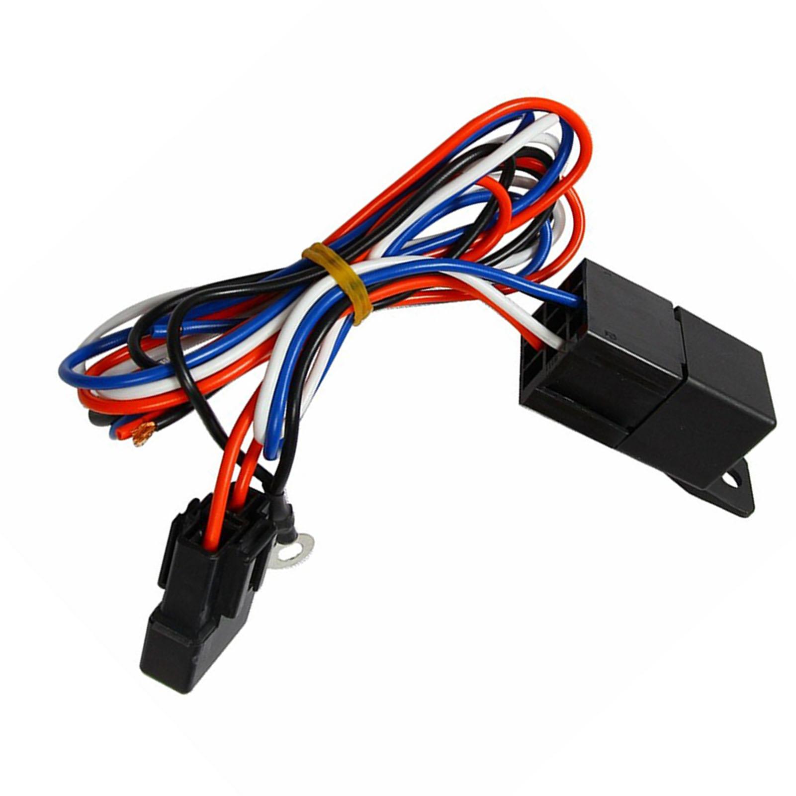 Комплект проводки для электрического охлаждающего вентилятора 3 8 дюймов 185 Вкл. 175 Выкл. Водонепроницаемое реле Датчик переключателя температуры 12 В 40 А
Комплект проводки для электрического охлаждающего вентилятора 3 8 дюймов 185 Вкл. 175 Выкл. Водонепроницаемое реле Датчик переключателя температуры 12 В 40 А