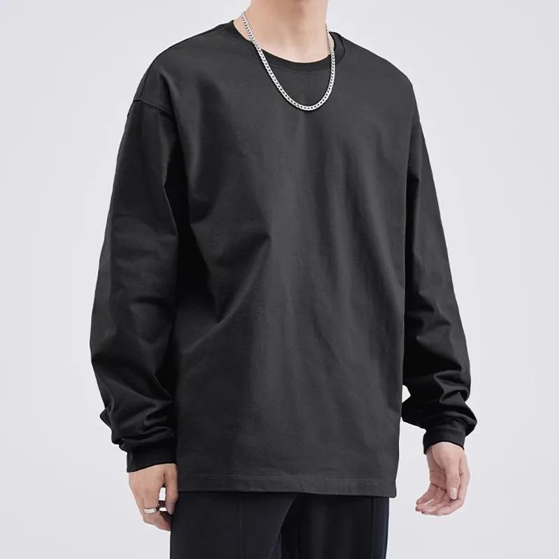 Couple T-Shirts Men Long Sleeves Tee Tops Male Autumn Plain Cotton Tshirts Men O-Neck T Shirt Undershirts Man Clothing XXXL чорний
Couple T-Shirts Men Long Sleeves Tee Tops Male Autumn Plain Cotton Tshirts Men O-Neck T Shirt Undershirts Man Clothing XXXL чорний