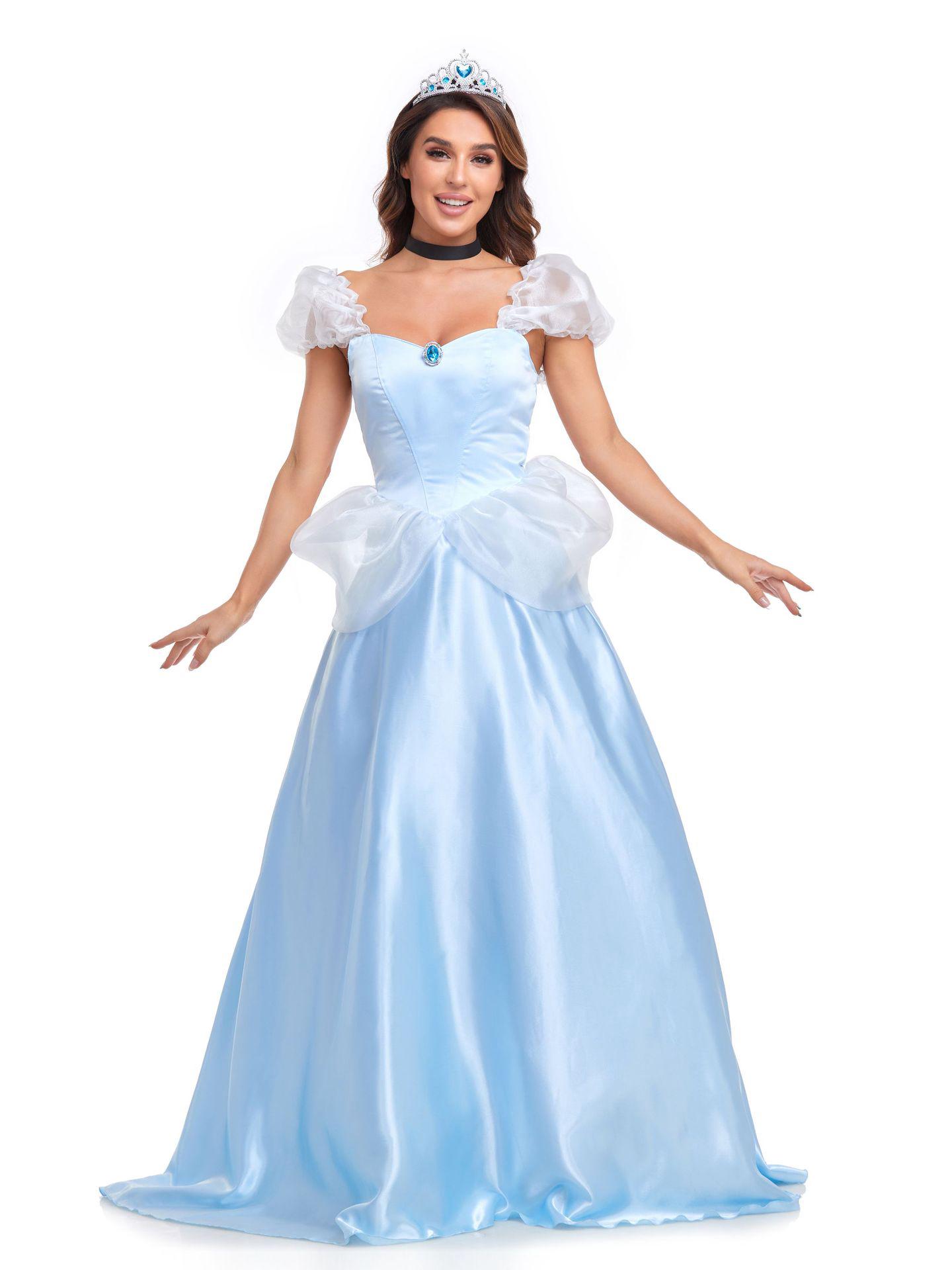 Європейський та американський костюм принцеси Попелюшки на Хелловін для рольових ігор XL
Європейський та американський костюм принцеси Попелюшки на Хелловін для рольових ігор XL