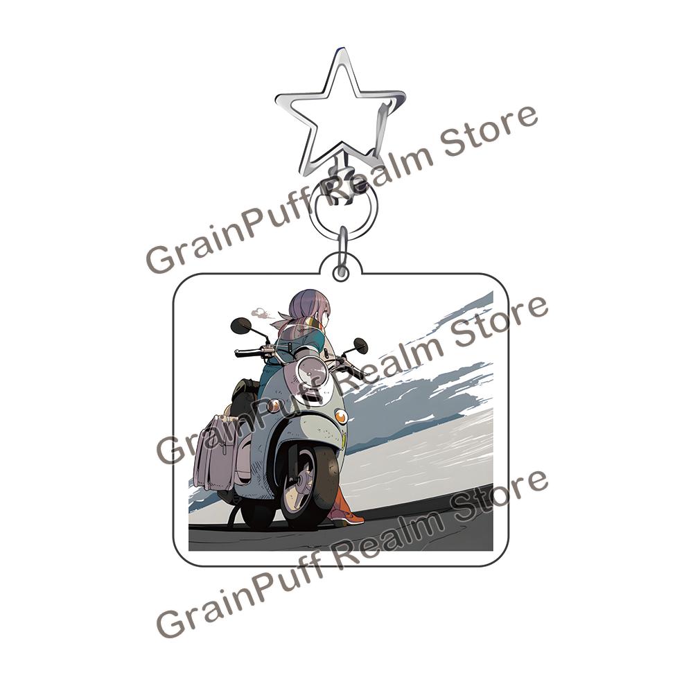 Laid-Back Camp Acrylic Keychain Cute Camping Theme Anime Character Key Ring, Backpack Pendant, Car Key Holder, Collectible Gift 6 cm
Laid-Back Camp Acrylic Keychain Cute Camping Theme Anime Character Key Ring, Backpack Pendant, Car Key Holder, Collectible Gift 6 cm