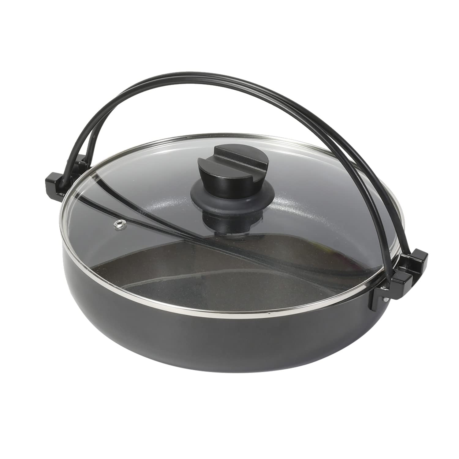 Кастрюля Bestco IH Sukiyaki со стеклянной крышкой 26см Diamond Coat Bistro Festa NQ-0063
Кастрюля Bestco IH Sukiyaki со стеклянной крышкой 26см Diamond Coat Bistro Festa NQ-0063