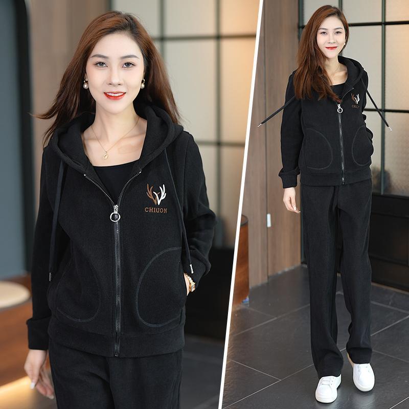 Плюс Бархатный Утепленный Зимний Повседневный Спортивный Костюм в Западном Стиле Свободный Худи Мама Зимний Костюм-Двойка XXXL
Плюс Бархатный Утепленный Зимний Повседневный Спортивный Костюм в Западном Стиле Свободный Худи Мама Зимний Костюм-Двойка XXXL